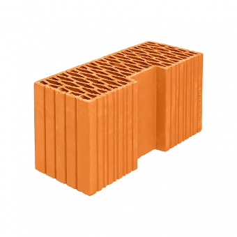 Керамический блок Porotherm 44 R (угловой) 